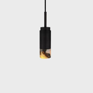 Donya Pendant Onyx Cylinder