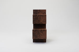 Burl Storage Cabinet