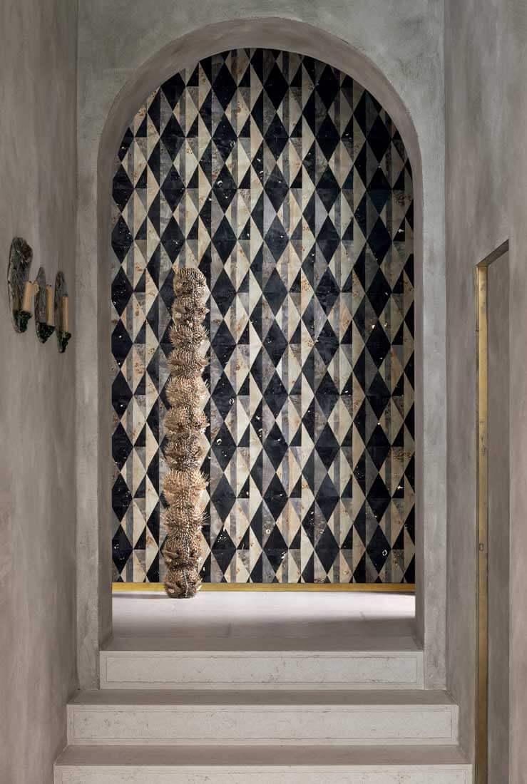 Bois Marbré Arlequin Wall Covering