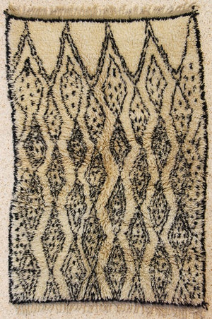 Vintage Beni Ouarain Rug