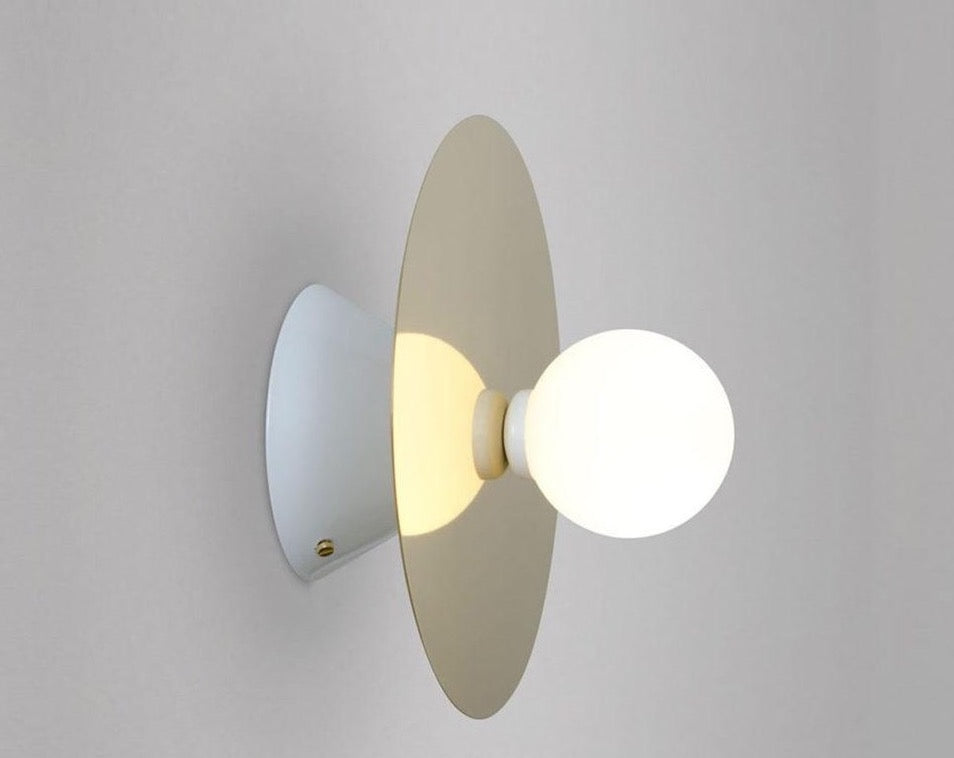 Disc & Sphere Wall Light