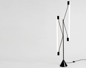 Two Tubes Standing Lamp