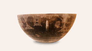 Vintage Mauritanian Wooden Bowl