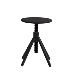 Black Black Thread Stool